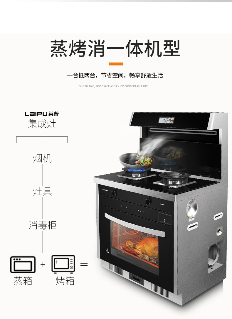 养生正当时，你该有一台莱普集成灶了！